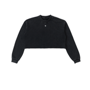 STUDIO CROPPED SWEATSHIRT