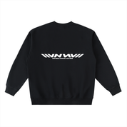 No. 11 Oversized Crewneck Taped Sweatshirt