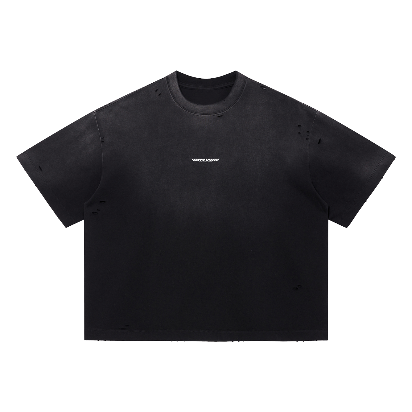 NO.11 VINTAGE DISTRESSED BOXY OVERSIZE TEE