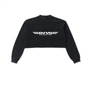 STUDIO CROPPED SWEATSHIRT