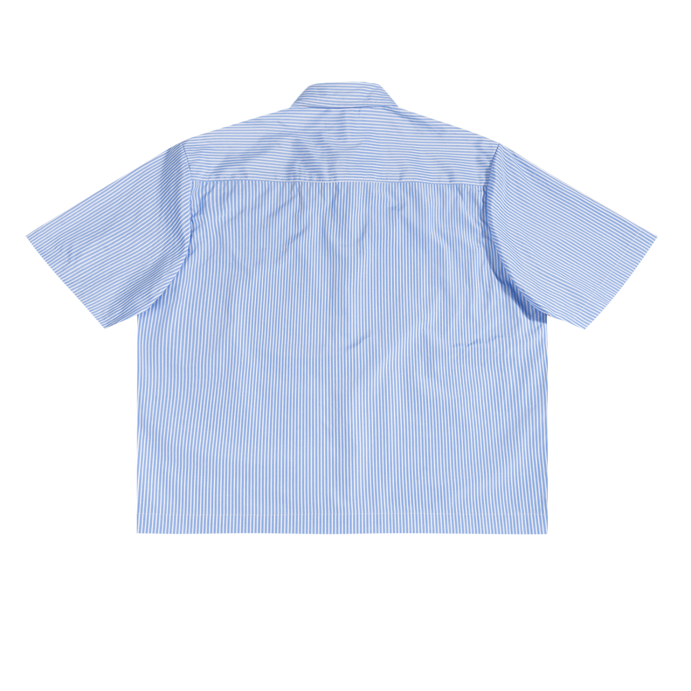 No. 11 Oversized Vertical Stripe Boxy Shirt
