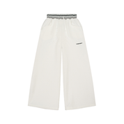 NO.11 STRIPED WIDE LEG PANTS