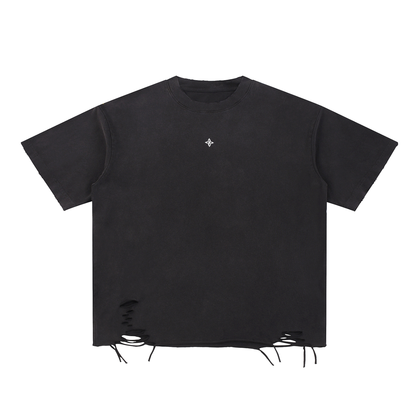 RAW-HEM TEE