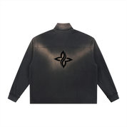 SUN FADE QUARTER ZIP SWEATSHIRT
