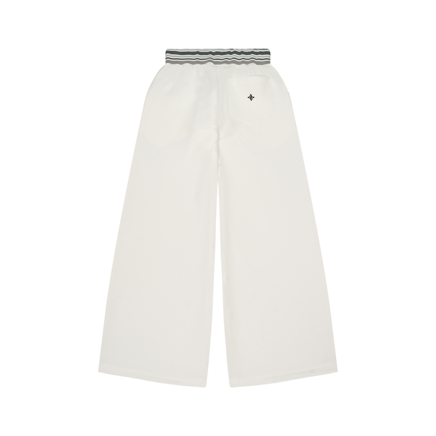 NO.11 STRIPED WIDE LEG PANTS