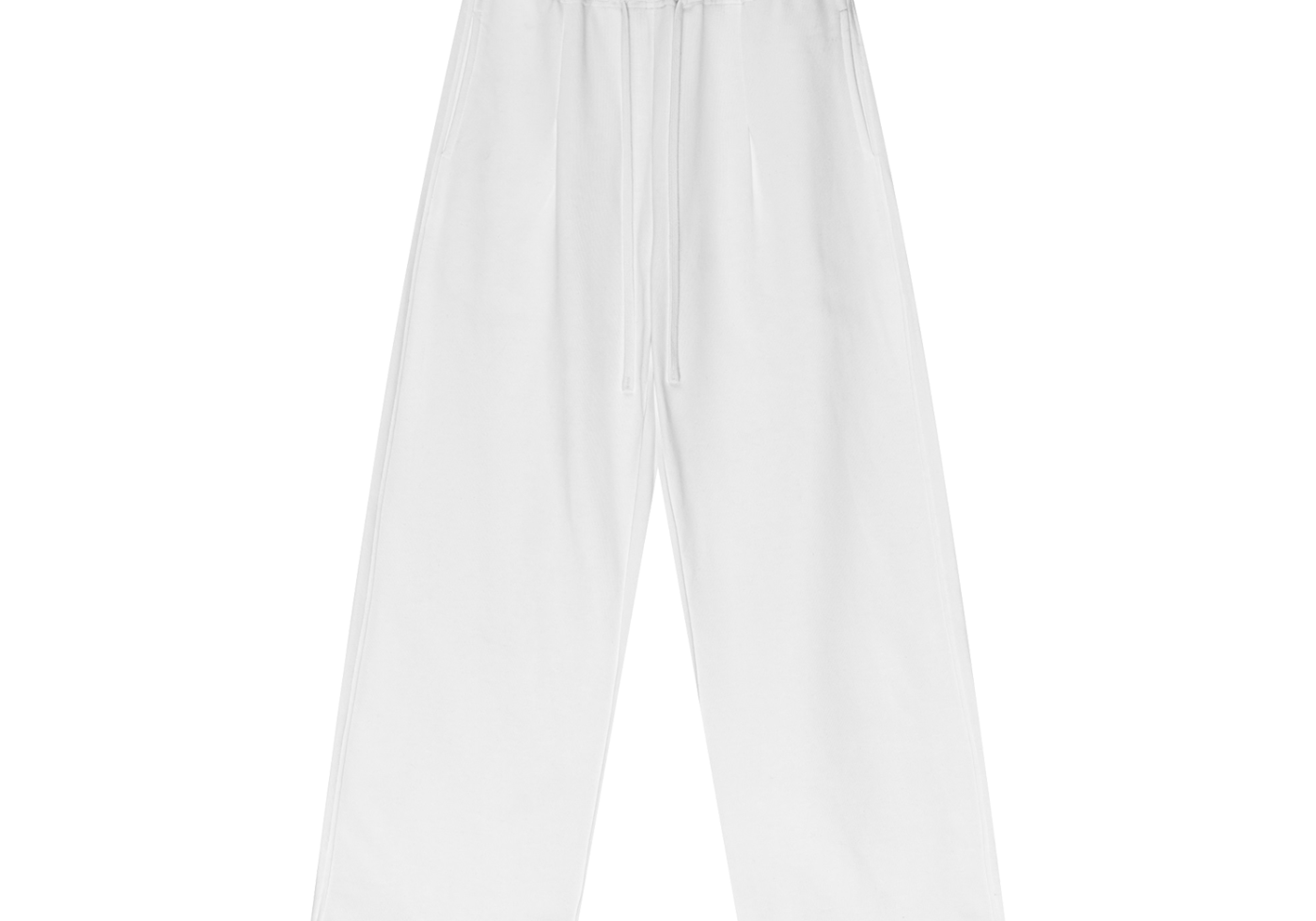 Plaid Contrast Waist Pants