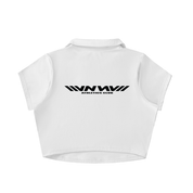 NO. 11 V-NECK LAPEL CROP
