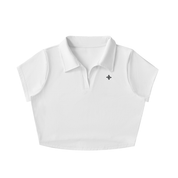 NO. 11 V-NECK LAPEL CROP