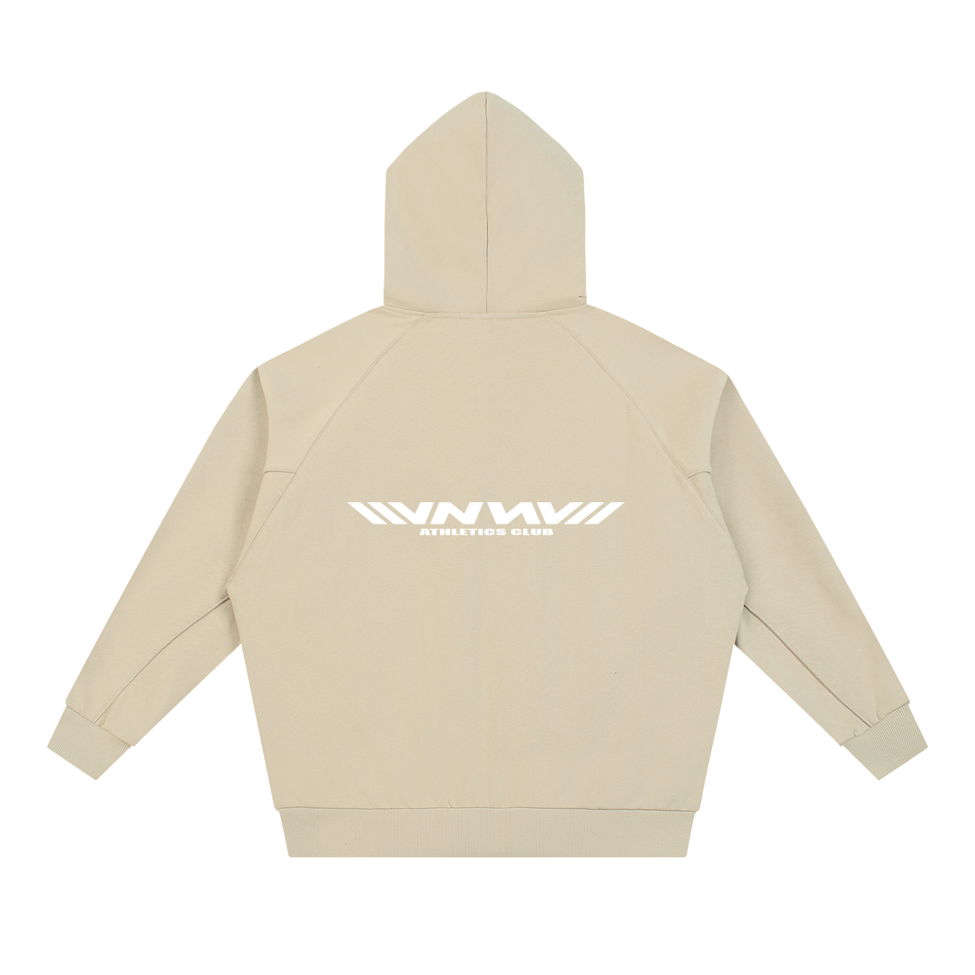 Dolman Sleeve Zip-Through Fleece  Hoodie