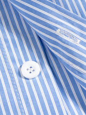 No. 11 Oversized Vertical Stripe Boxy Shirt