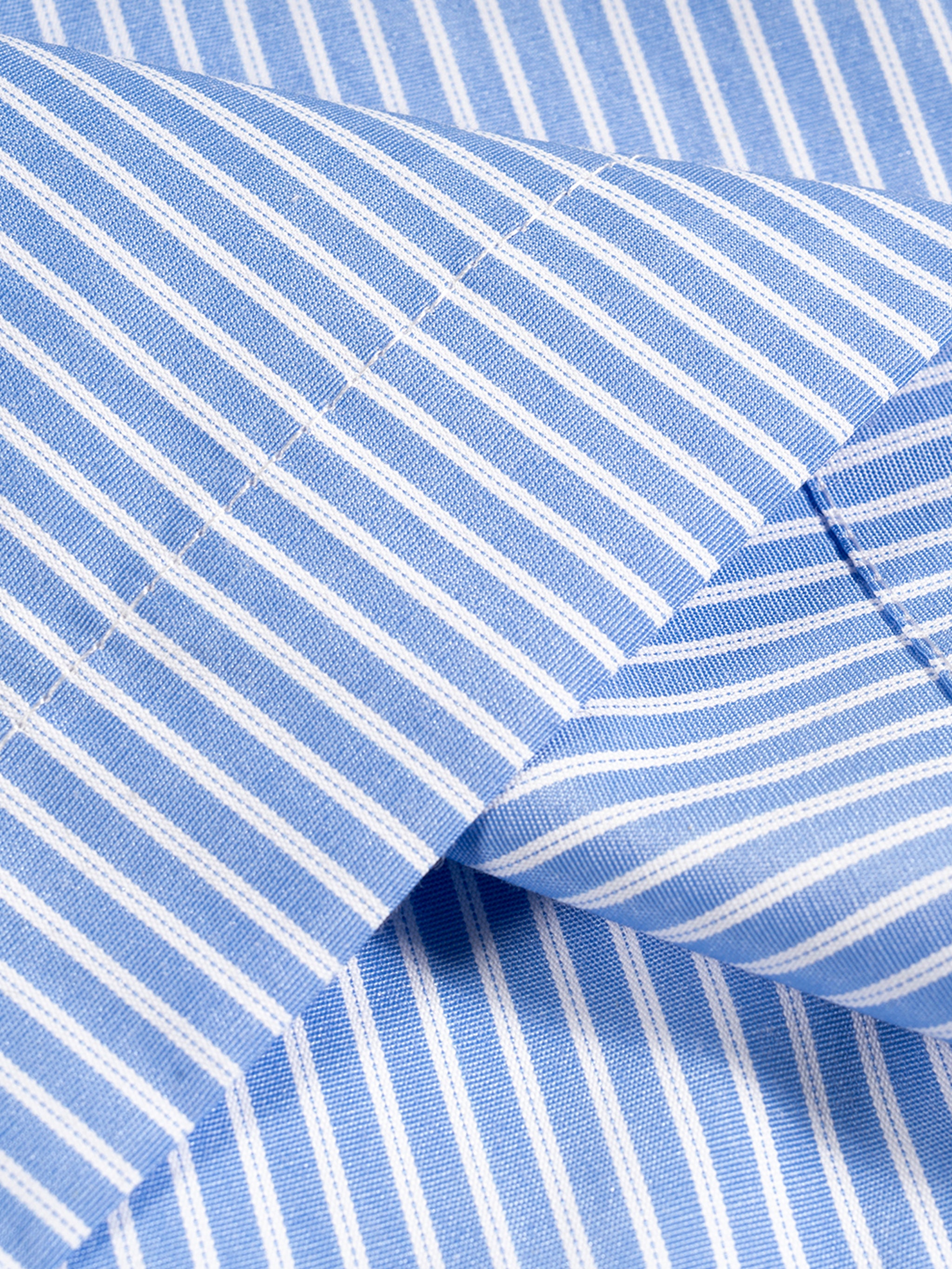 No. 11 Oversized Vertical Stripe Boxy Shirt