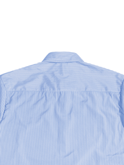 No. 11 Oversized Vertical Stripe Boxy Shirt
