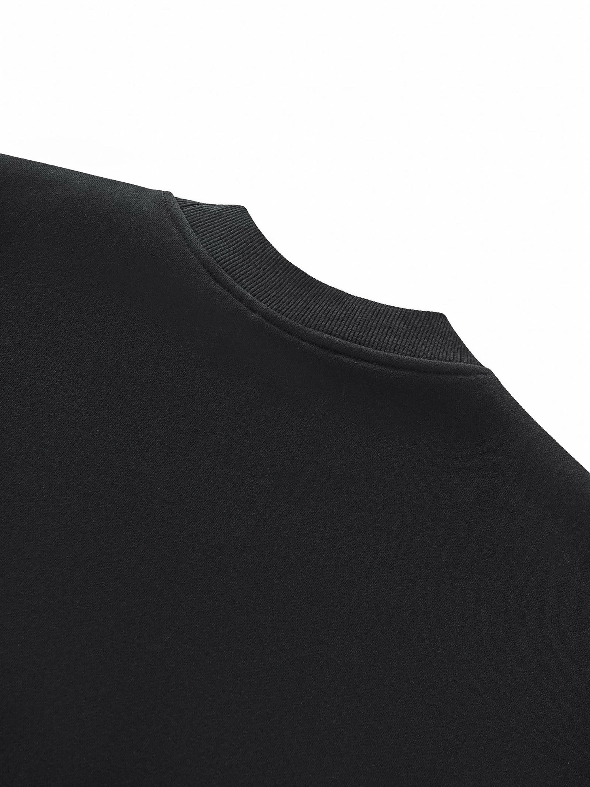 No. 11 Fleece Side Slit Crewneck Sweatshirt