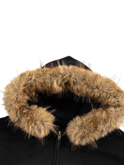 SUN FADE BOXY FUR HOODIE