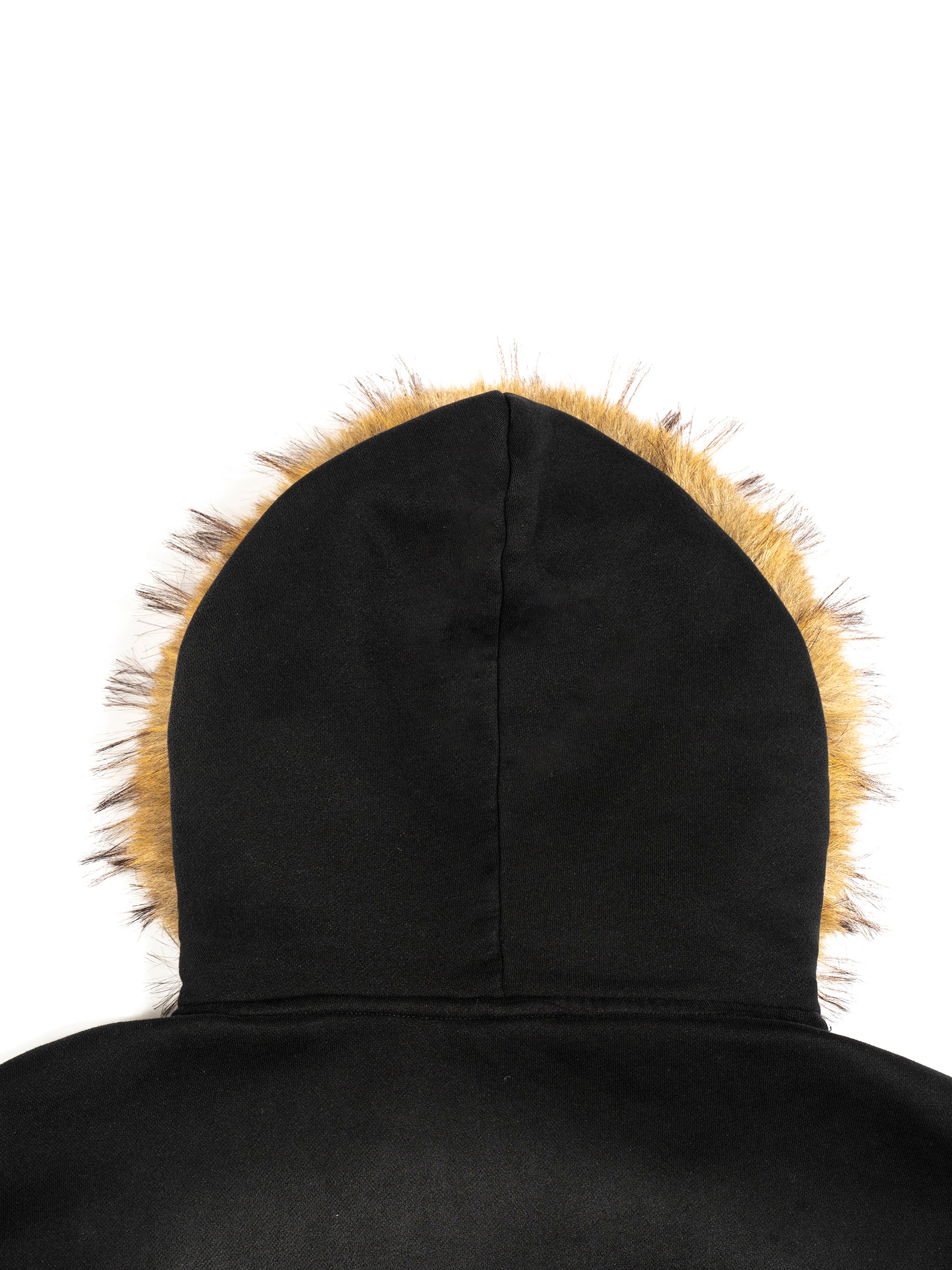 SUN FADE BOXY FUR HOODIE