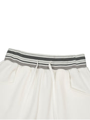NO.11 STRIPED WIDE LEG PANTS